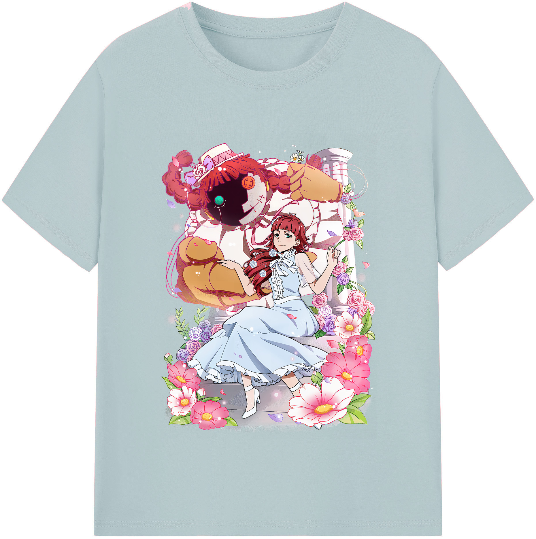 （画像用） 文豪ストレイドッグス Bungo Stray Dogs 綿100％半袖Tシャツ（フロントプリント）